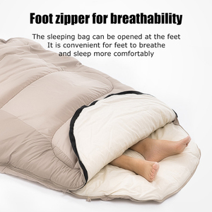 HOMFUL-<span class=keywords><strong>saco</strong></span> <span class=keywords><strong>de</strong></span> <span class=keywords><strong>dormir</strong></span> portátil y <span class=keywords><strong>ultraligero</strong></span> para exteriores, para adultos, para acampar, 4 estaciones - Product Image 5