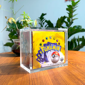 Boîte de Rangement Acrylique pour Boosters TCG Anglais Anti-UV 6mm, Protection pour Boîte de Boosters <span class=keywords><strong>Pokémon</strong></span> en Acrylique - Product Image 6