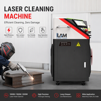 Machine de dérouillage au laser à fibre portable de 1500 W pour la restauration des surfaces antiques et le nettoyage fin des œuvres d'art métalliques