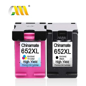 Cartucho Remanufacturado HP 652XL para HP DeskJet 1115 1118 2138 2675 3755 3778 3785 3835 4675 5078 AIO Tinta para el Más Reciente Smart - Product Image 1