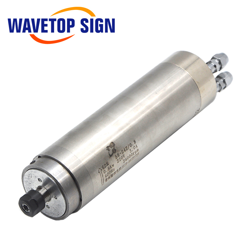 Aubalasti GDK58-24Z-0.4KW 110V 2.4A с водяным охлаждением шпинделя ER11 Dia.58mm 400 Гц 24000 об/мин для металлорежущие станки с ЧПУ маршрутизатор машина инструменты