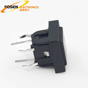 6 pines DIP 10*10 interruptor de botón Led momentáneo iluminado caja cuadrada juguetes para masticar mascotas Interruptor táctil para electrónica de consumo - Product Image 4