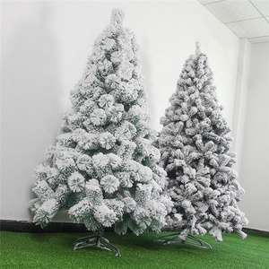 Alberi <span class=keywords><strong>di</strong></span> <span class=keywords><strong>Natale</strong></span> Artificiali Grandi in PVC Bianco V-3310 Decorazioni Natalizie <span class=keywords><strong>per</strong></span> la Stagione Festiva - Product Image 5