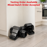 Trampa para Ratones en Forma de T, Manos Libres, de ABS, Diseño de Doble Cabeza sin Contacto, para Cocina, Dormitorio, Despensa, Lista para Enviar