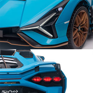 Vente chaude d'usine sous licence Lamborghinii Sian enfants monter sur la <span class=keywords><strong>voiture</strong></span> gros jouet 555 # moteur 24V alimenté par batterie 2 places <span class=keywords><strong>voiture</strong></span> électrique - Product Image 3