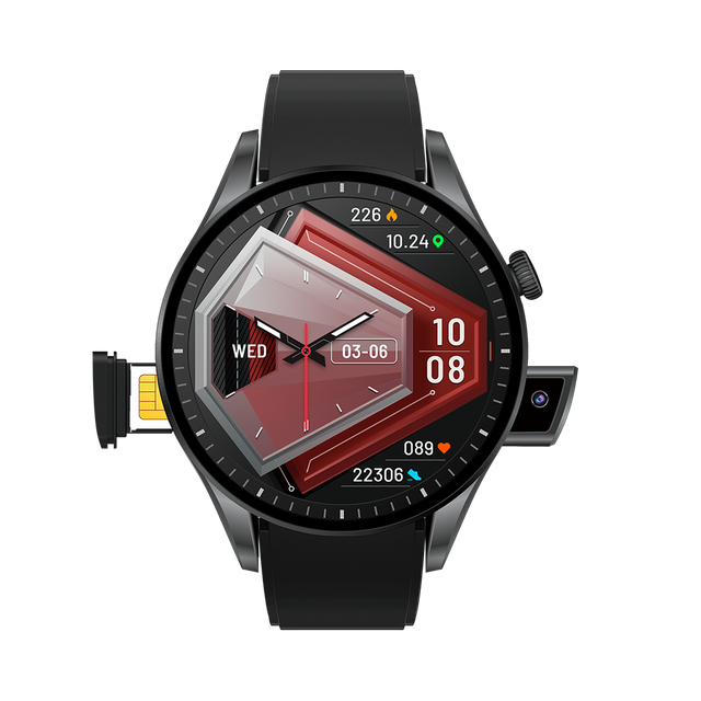 2026 New BW16 Circular Smart Watch Wireless Connection Mobile Camera 400mAh Battery SIM BT Calling Works As Watch Phone