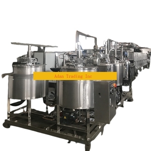 Ligne de production de coulée de gelée de couleur entièrement automatique équipement de moulage de bonbons mous de dessin animé machines de bonbons mous - Product Image 1