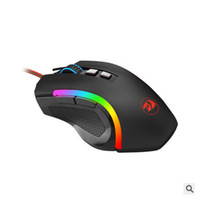 Souris de jeu filaire M607 7200dpi avec design lumineux Interface USB à 7 boutons Orientation droite Stock pour LOL CF compétitif