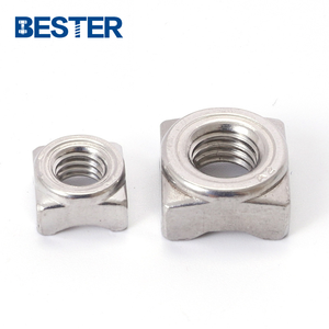 1/4 thép không gỉ <span class=keywords><strong>SS316</strong></span> vuông Hàn <span class=keywords><strong>Nut</strong></span> din982 bốn góc hàn <span class=keywords><strong>NUT</strong></span> - Product Image 1