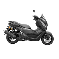 NMAX155 – Barres de protection robustes en acier inoxydable et alliage d'aluminium avec repose-pieds 3D pour moto