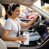 Vente en gros de gobelets isothermes en acier inoxydable de 20 oz personnalisés avec logo gravé au laser, gobelets de voyage, tasses à isolation sous vide
