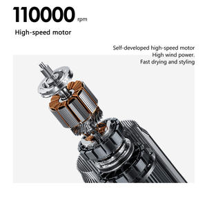 Secador de Pelo y Rizador de Aire Caliente 2 en 1 Transfronterizo con Calentamiento Rápido, Motor Eléctrico DC, Uso en Seco y Húmedo - Product Image 2