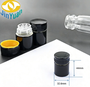 <span class=keywords><strong>Bouchon</strong></span> inviolable 33*44mm en aluminium et plastique de qualité alimentaire, à torsion, anti-effraction pour spiritueux et whisky - Product Image 2