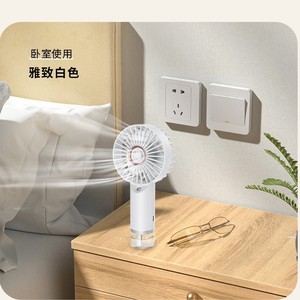 Mini Handheld <b>Spray</b> Fan With High Airflow Usb Charging Portable Desktop Fan For Students - Product Image 3