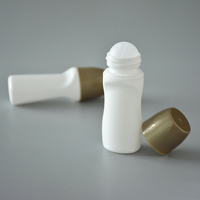 Petit emballage vide en plastique PP pour soins de la peau Sunshine facile à utiliser Grand conteneur de déodorant 90g Roll on Ball