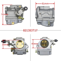 Carburador de Motor Fuera de Borda al Por Mayor Personalizable 821383T17 Mercury Mercruiser Quicksilver 30HP 40HP de 2 Tiempos 3301-821383T17
