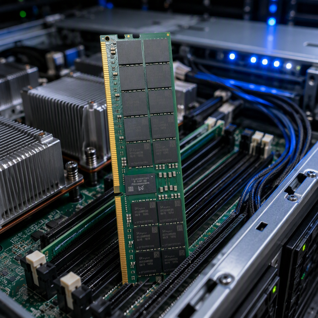 SK Ram DDR5 RDIMM 64GB 2RX4 5600MHz REG ECC Server Memory Bulk New in Stock