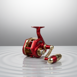 Moulinet de pêche entièrement métallique, moulinet sous-<span class=keywords><strong>main</strong></span>, guide-ligne automatique, <span class=keywords><strong>main</strong></span> droite, rapport de transmission 5,2:1, 13 roulements, poids 600g - Product Image 6