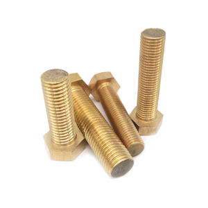 Vite a Testa Esagonale in Ottone con Filettatura Completa Piatta Inversa, Produzione di Elementi di Fissaggio <span class=keywords><strong>Handan</strong></span> Yongnian Jibiao - Product Image 4