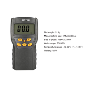 Humidimètre numérique pour céréales MD7822 avec écran LCD, <span class=keywords><strong>testeur</strong></span> d'humidité pour blé, maïs, riz, soja, analyseur agricole portable - Product Image 3