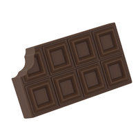 Lindo Hub USB con Forma de Chocolate, Hub USB 2.0 de 4 Puertos, USB-A, USB-C, Accesorio Decorativo para Escritorio, Laptop, PC, Hub USB de Chocolate