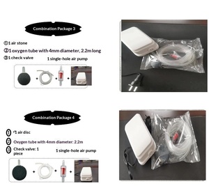 Kit Completo Pompa d'Aria per <span class=keywords><strong>Acquario</strong></span> con Pietra Porosa, Tubo dell'Ossigeno e Valvola di Non Ritorno per l'Aerazione dell'<span class=keywords><strong>Acquario</strong></span> - Product Image 2