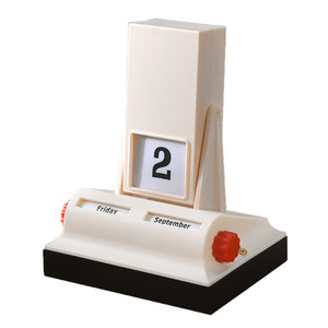 Calendario perpetuo con tapa Retro 2026, calendario de escritorio de estilo creativo y crema, luz de escritorio, calendario de lujo, decoración, regalo de Festival - Product Image 5