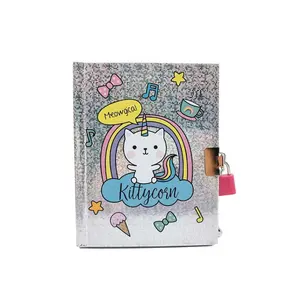 2019 hot selling diary with lock and key for children and kids