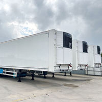 Nouvelle semi-remorque frigorifique en acier FengNiao, manuelle, diesel, 3 essieux, 13,6 m, Euro 3, -10°C, capacité de charge 31-40T, puissance en ch.