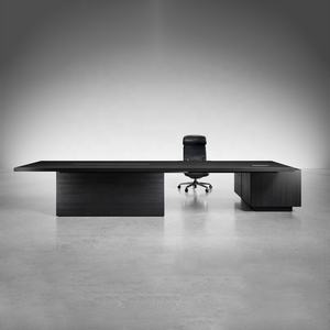 Escritório Móveis mesa de mesa mesa mesa de madeira CEO escritório executivo mesa gerente mesa L Em Forma MDF/MFC mesa - Product Image 5