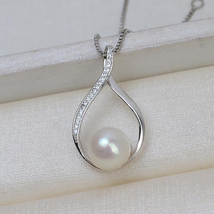 Pendentif rétro européen et américain Wenchi en argent S925, perle DIY, support vide 10-12, composants de bijoux semi-personnalisés - Product Image 1