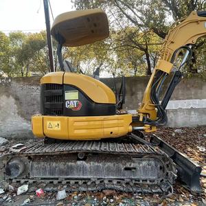 Mini-excavatrice sur chenilles Caterpillar Cat303e Cr de 3 tonnes, d'occasion, certifiée CE, compacte, pour travaux de construction. - Product Image 4