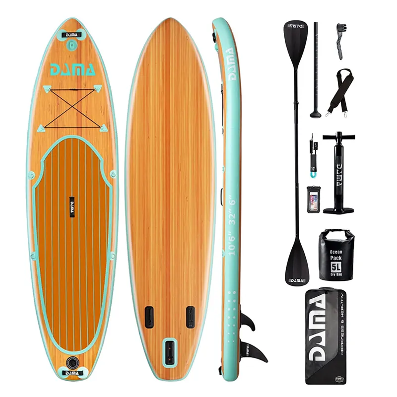 DAMA personalizado waterplay surf deportes acuáticos pesca sup inflable Stand Up Paddle Board tabla de surf