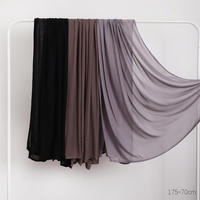 Foulard châle en viscose respirant pour femmes musulmanes, écharpe ethnique islamique, idéal pour la tenue quotidienne quatre saisons