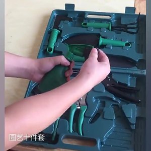 Green Garden <strong>Tool</strong> Set Gardening Planting <strong>Tools</strong> Shovel Rake <strong>Shears</strong> Watering Can Multi Purpose Gardening <strong>Tools</strong> - Product Image 4