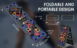 다기능 접이식 푸시 업 피트니스 보드 새로운 복부 피트니스 머신 푸시 업 보드 푸시 업 홈 스포츠 장비 - Product Image 4