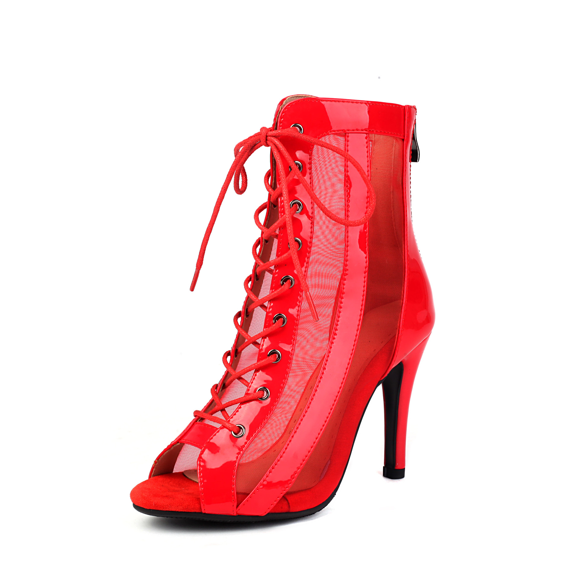Semelle en daim rouge 11 cm