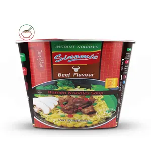 Chinesische Ramen Instant Nudel Private Label Bio Halal Voll weizen Ramen Nudel Hot Instant Bowl Nudeln