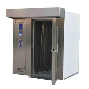 Équipement de <span class=keywords><strong>boulangerie</strong></span> Rotatif <span class=keywords><strong>boulangerie</strong></span> <span class=keywords><strong>four</strong></span> <span class=keywords><strong>à</strong></span> pain 64 plateaux <span class=keywords><strong>prix</strong></span> usine - Product Image 1