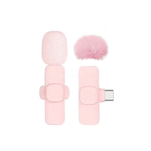 Mini 2.4G K9 không dây Lavalier Microphone ve áo Microphone cho tiktok <span class=keywords><strong>Youtube</strong></span> Facebook dòng sống vlog video ghi âm - Product Image 2