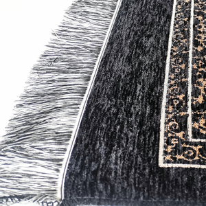 Alfombra de Oración <span class=keywords><strong>Pader</strong></span> de Diseño Nuevo 2026, Regalo Islámico, Poliéster Lavable a Máquina, Resistente a las Manchas, Apta para Mascotas, Venta al Por Mayor para el Hogar - Product Image 4