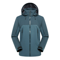 Fabricant de vêtements pour hommes de haute qualité, veste coupe-vent unie personnalisée pour hommes, veste de randonnée imperméable pour hommes