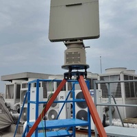 360 °   Radar de surveillance aérienne anti-drone à basse altitude, bande X, sécurité périmétrique, détecteur de drones