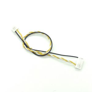 JST kablo demeti XHP-2 bağlantı kablosu 22AWG UL1007 siyah kırmızı 2P yapıştırılmış PVC/PBT/naylon motosiklet bilgisayar - Product Image 4