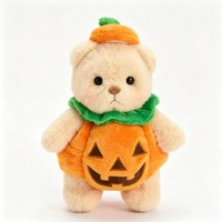 Sac à dos en peluche ours Teddy populaire pour Halloween, jouet en peluche personnalisé, poupée animale en polyester, cadeau de Noël, décoration d'intérieur