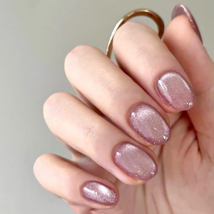NUEVO Cat Eye Press-On <span class=keywords><strong>Uñas</strong></span> artificiales Corto Medio Largo Medio 3D Puntas de <span class=keywords><strong>uñas</strong></span> de gel suave <span class=keywords><strong>Uñas</strong></span> acrílicas suaves - Product Image 2