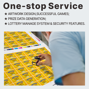 Livre de cartes à gratter de loterie, jeux de nouveauté, fêtes à thème, événements personnalisés, couverture rigide, parfait, écologique, durable - Product Image 4