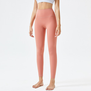 SKL personnalisé nouveau <span class=keywords><strong>Lulu</strong></span> Design aligner été nu Gym Sport Fitness pantalon Yoga Leggings pour les femmes - Product Image 4
