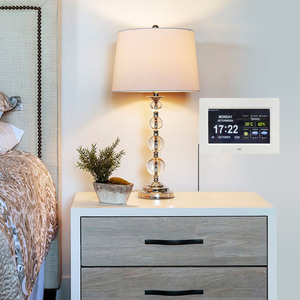 Wifi thời tiết bàn đồng hồ kỹ thuật số điện tử lịch với độ ẩm và nhiệt độ 7 inch LED hiển thị đồng hồ - Product Image 6