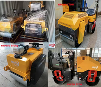 NIVO 1ton 2ton 3ton mini rouleau compresseur hydraulique double tambour vibrateur rouleau compacteur utilisé comme rouleau compresseur ou pièces